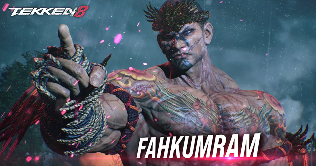 Fahkumram chega em julho ao Tekken 8; Armor King confirmado no elenco